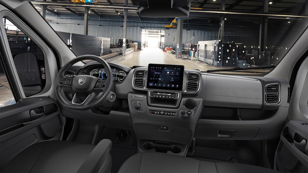Citroen Relay Cab Comfort & Workspace: Built-In Office on Wheels