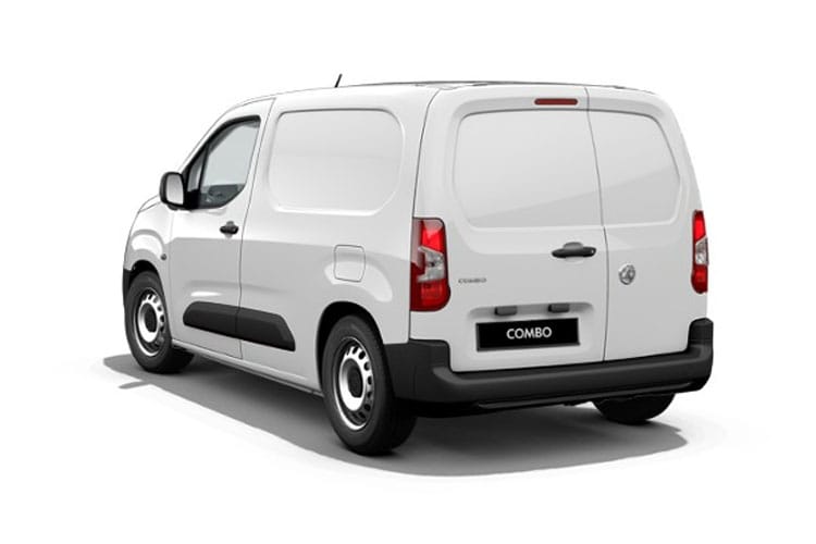 Vauxhall Combo Cargo L1H1 2300 1.5 Turbo D 130 Elite, Rear thumbnail