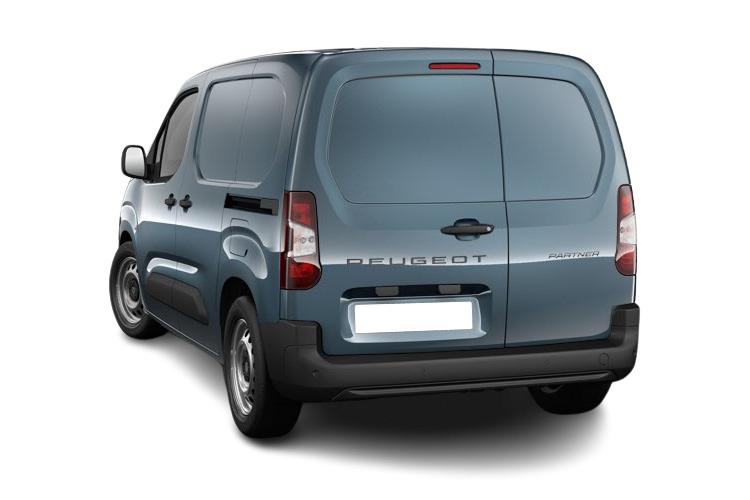 Peugeot Partner Van 1.5 BlueHDi 1000 100 Asphalt, Rear thumbnail