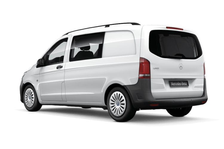 Mercedes Vito L1 119 CDI 2.0 Sport 9GT Crew Van, Rear thumbnail