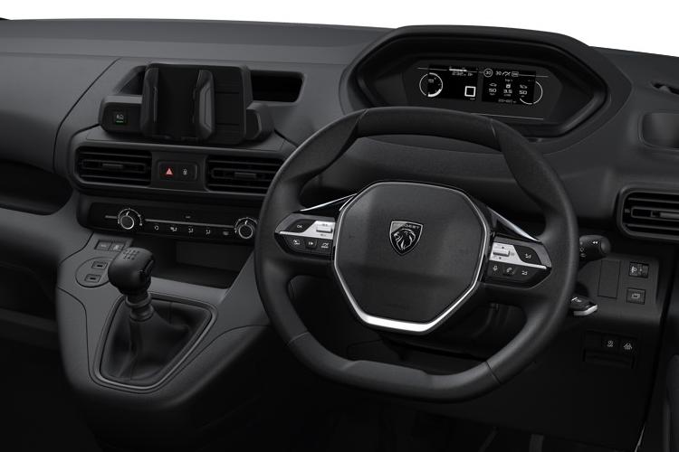 Peugeot Partner Van 1.5 BlueHDi 1000 100 Asphalt, Interior thumbnail